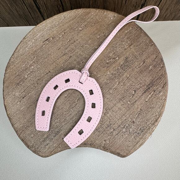 Western Purse Charm Horseshoe Bag Charm Pink Keychain Flair NEW FAST SHIP - Picture 4 of 6